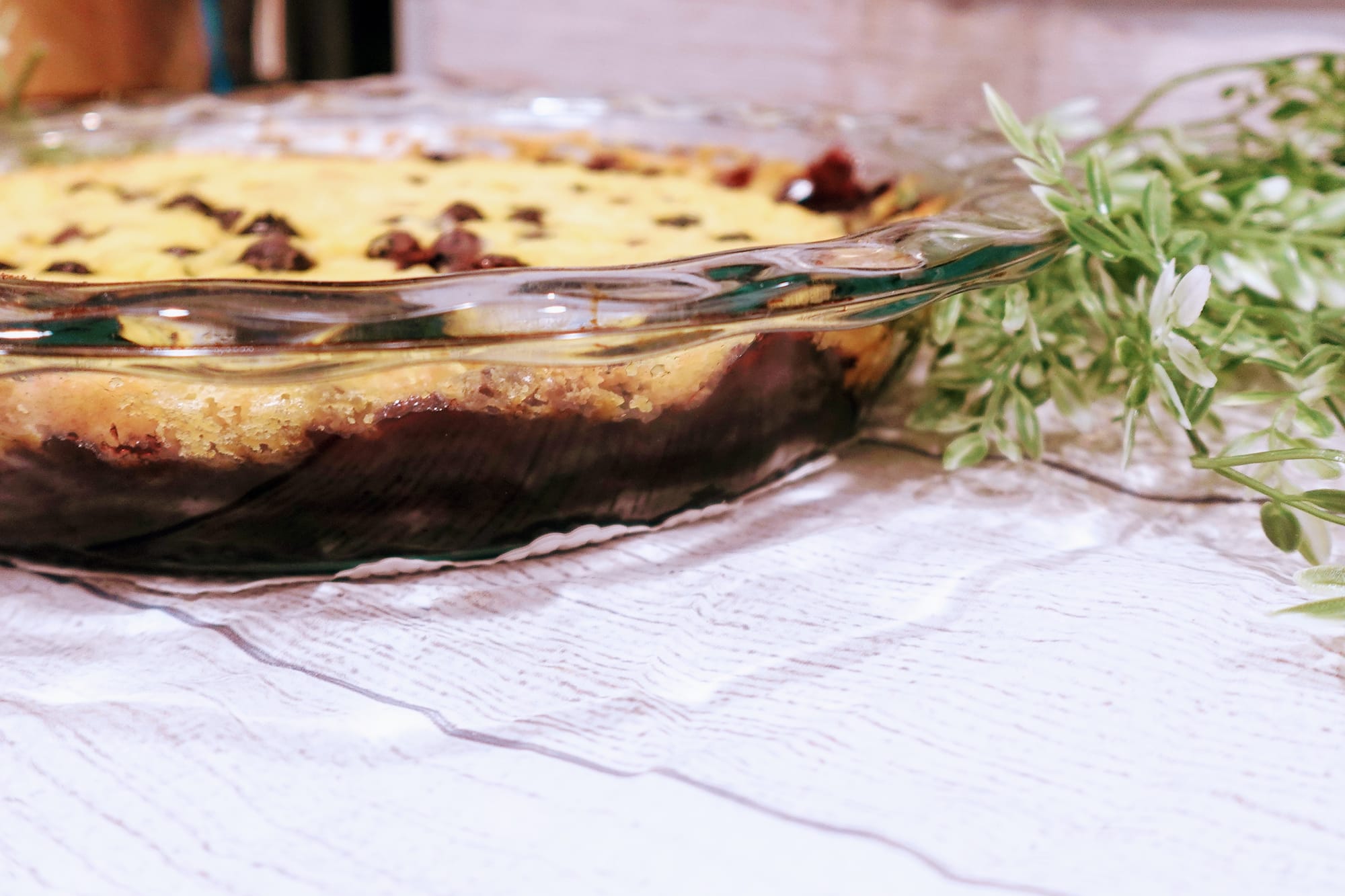 Blueberry Cobbler Cake 🫐🥧
