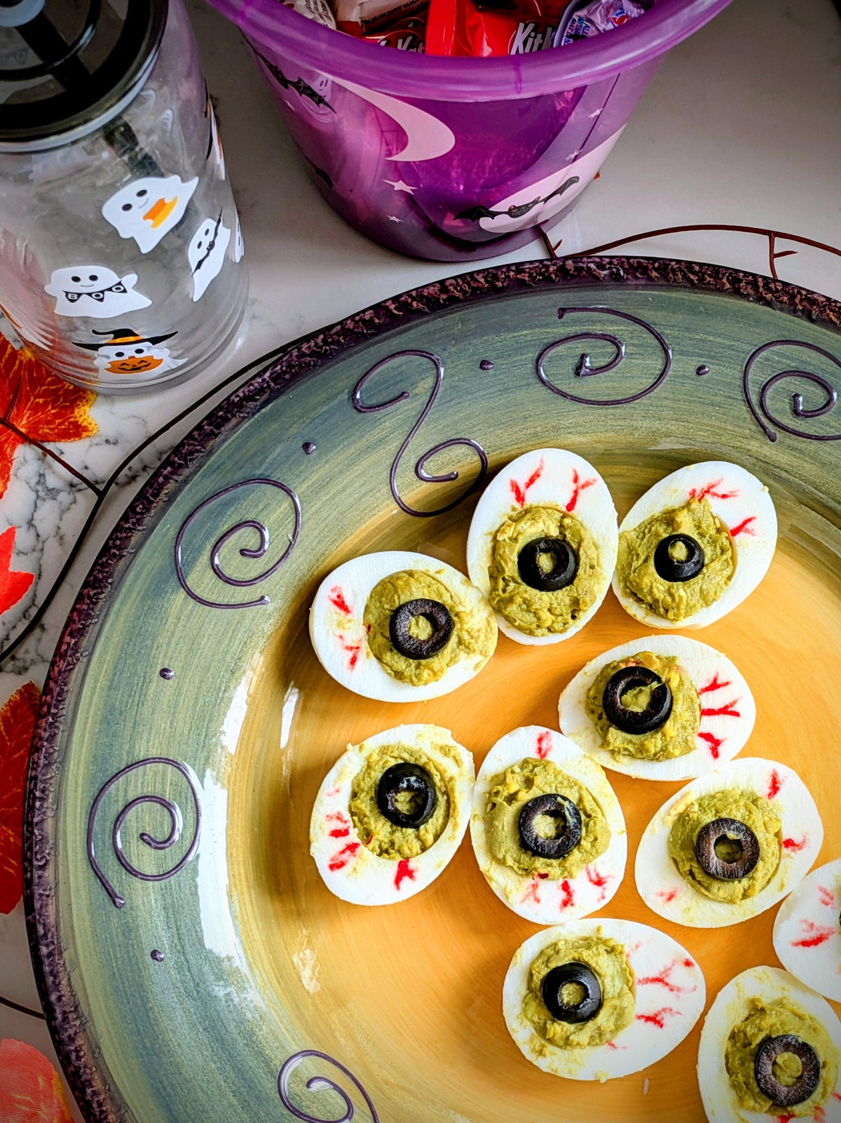 🎃Deviled Eyes 🍲🥚